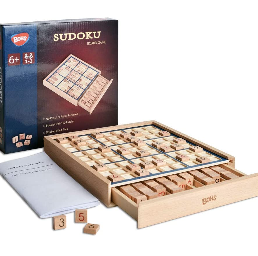 Wooden Sudoku Board Game 