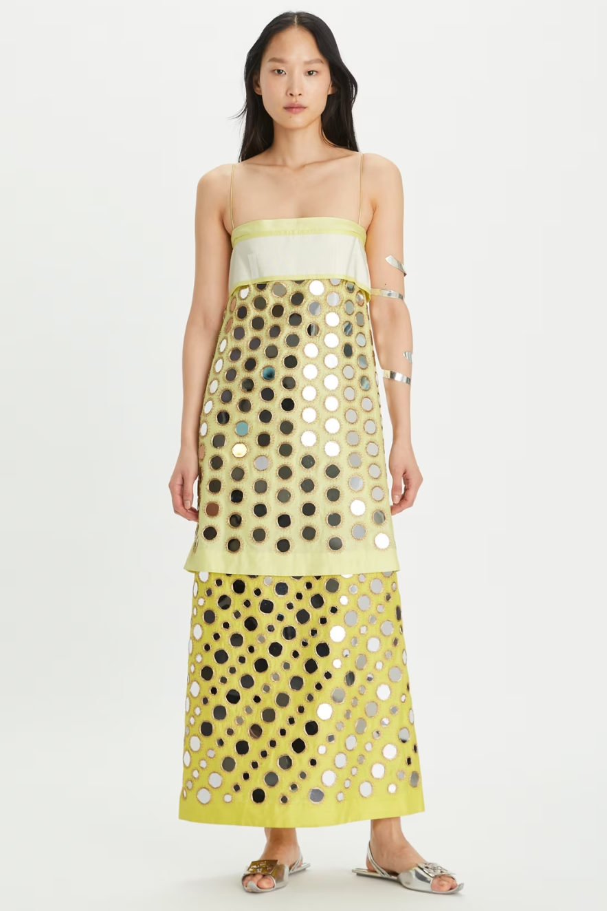Layered Mirrorwork Dress Layered Mirrorwork Dress