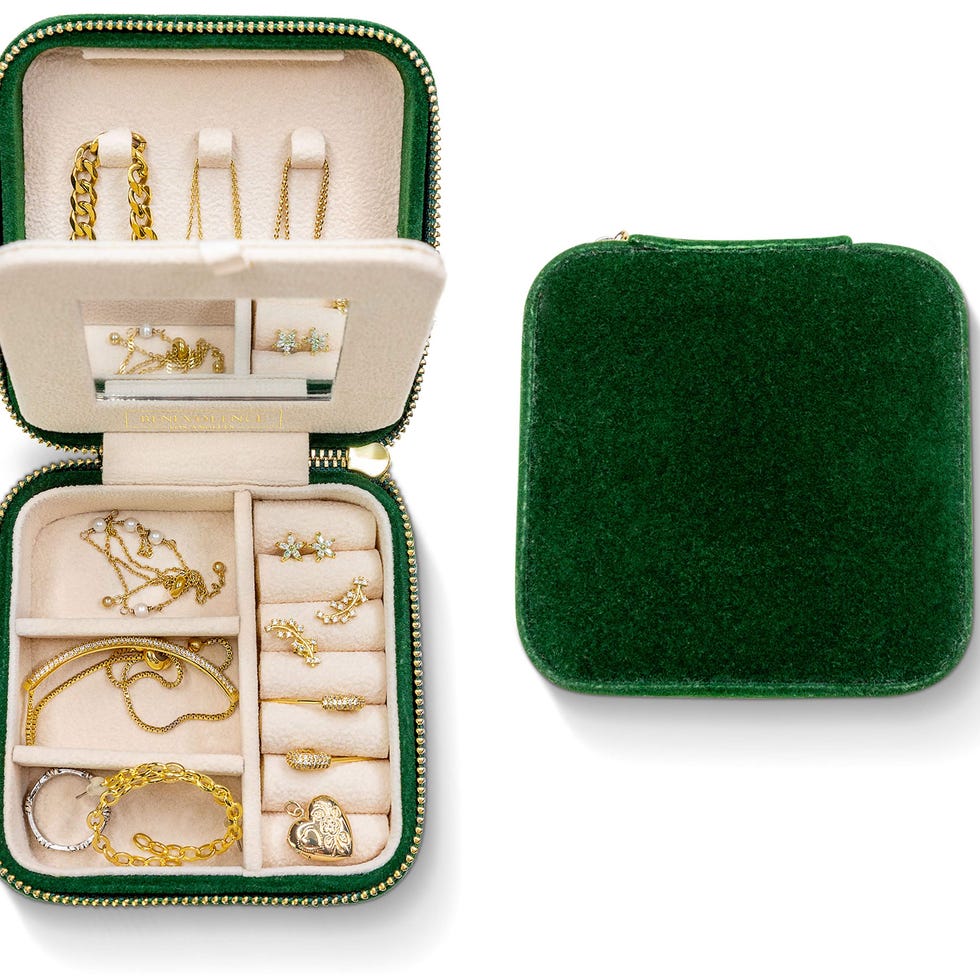 Plush Jewelry Organizer Box