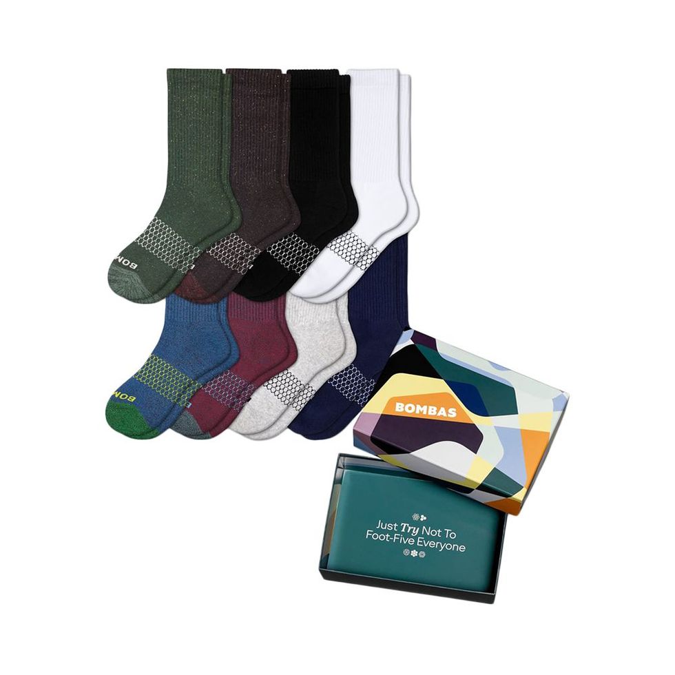 Men’s Calf Sock 8-Pack Gift Box
