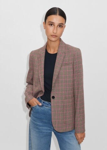 Pop Check Slim Boyfriend Jacket
