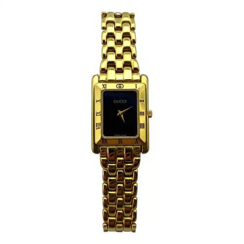 Gucci square clearance face ladies watch