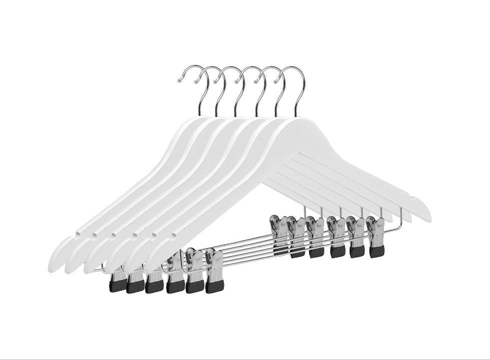 Perchas con pinzas (pack de 6 uds.)