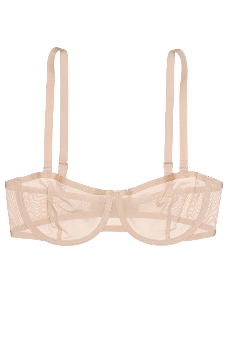 The Balconette Mesh Bra