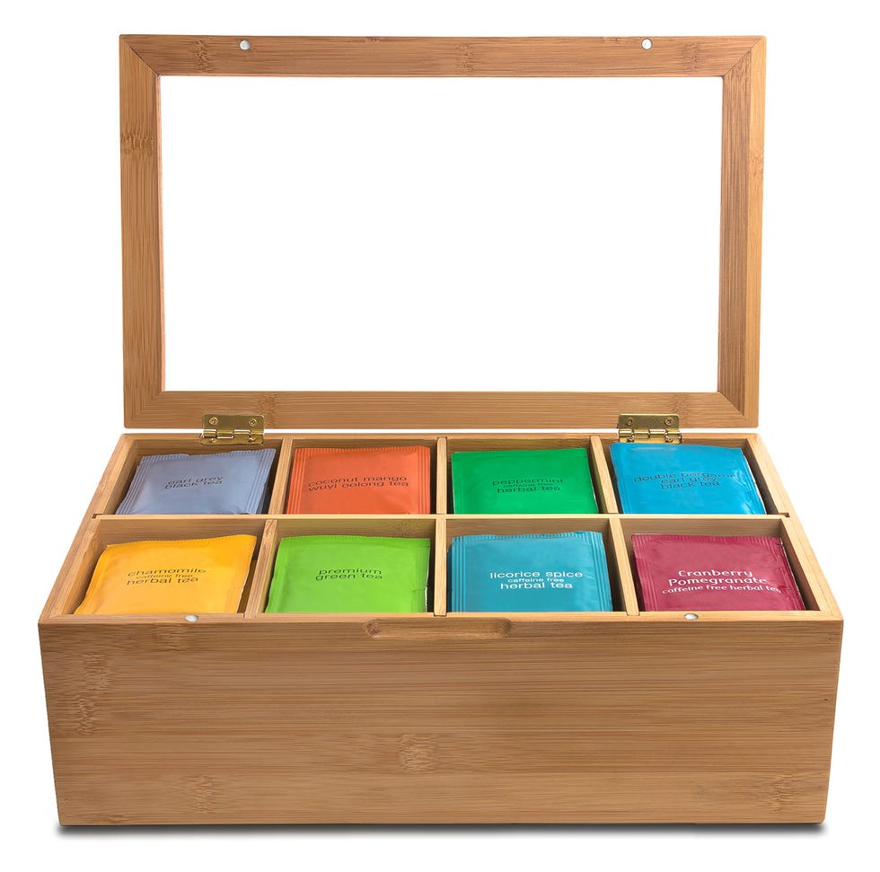 Tea Box Storage Organizer