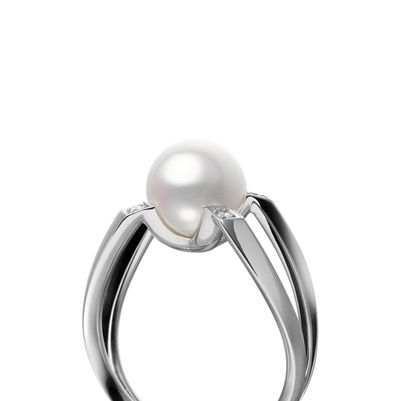 日系婚戒提案：Mikimoto M Collection珍珠戒指