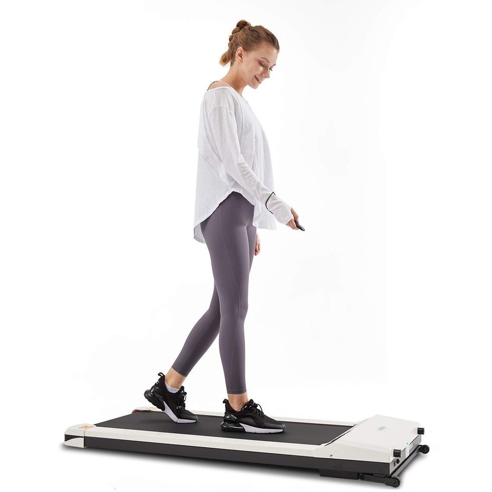 Portable Treadmill with Foldable Wheels
