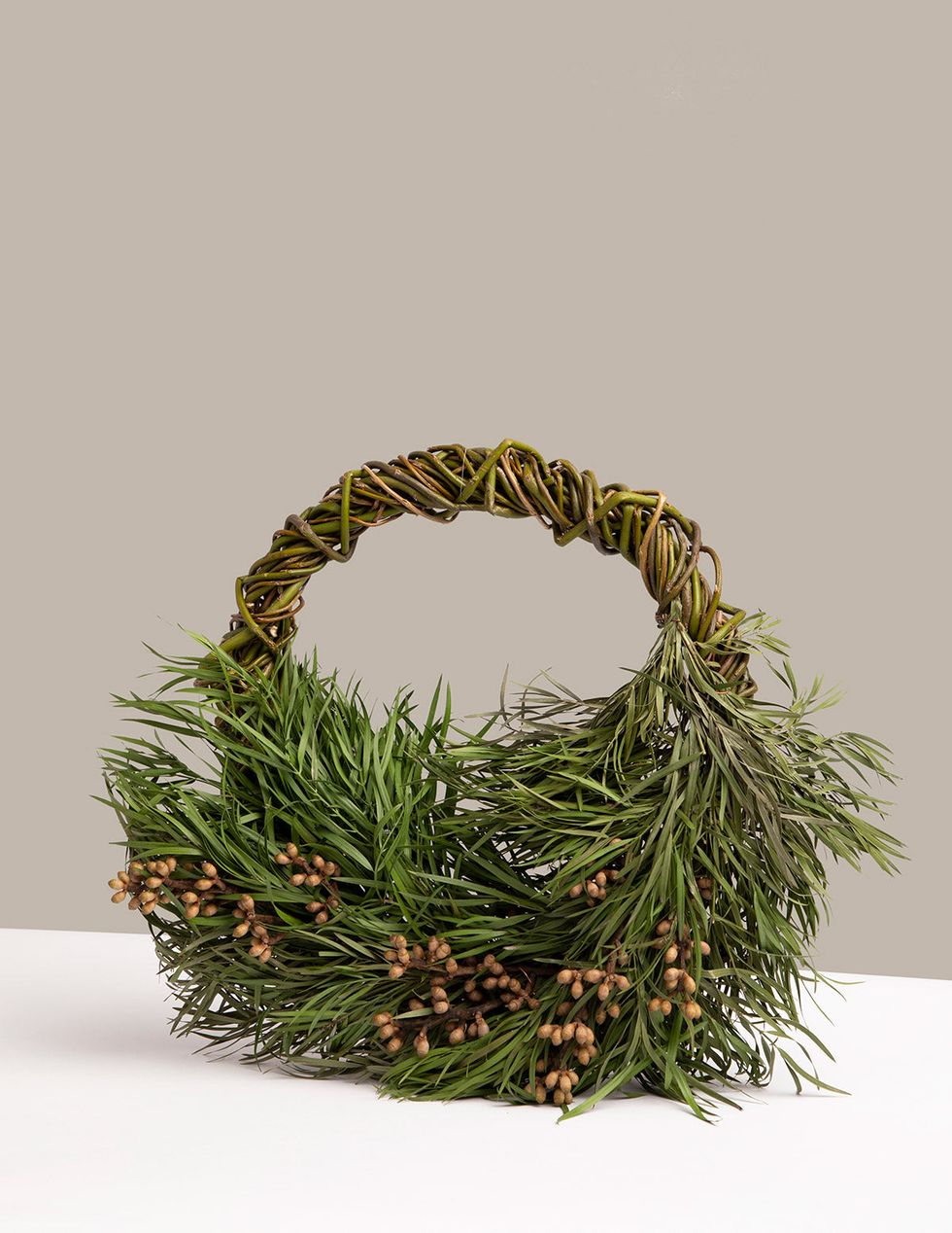 Wisping Willow Wreath