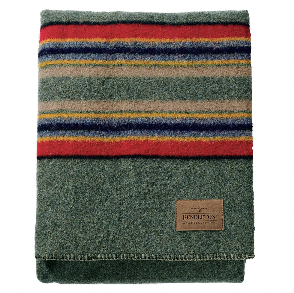 Pendleton Yakima Camp Thick Warm Wool Throw Blanket