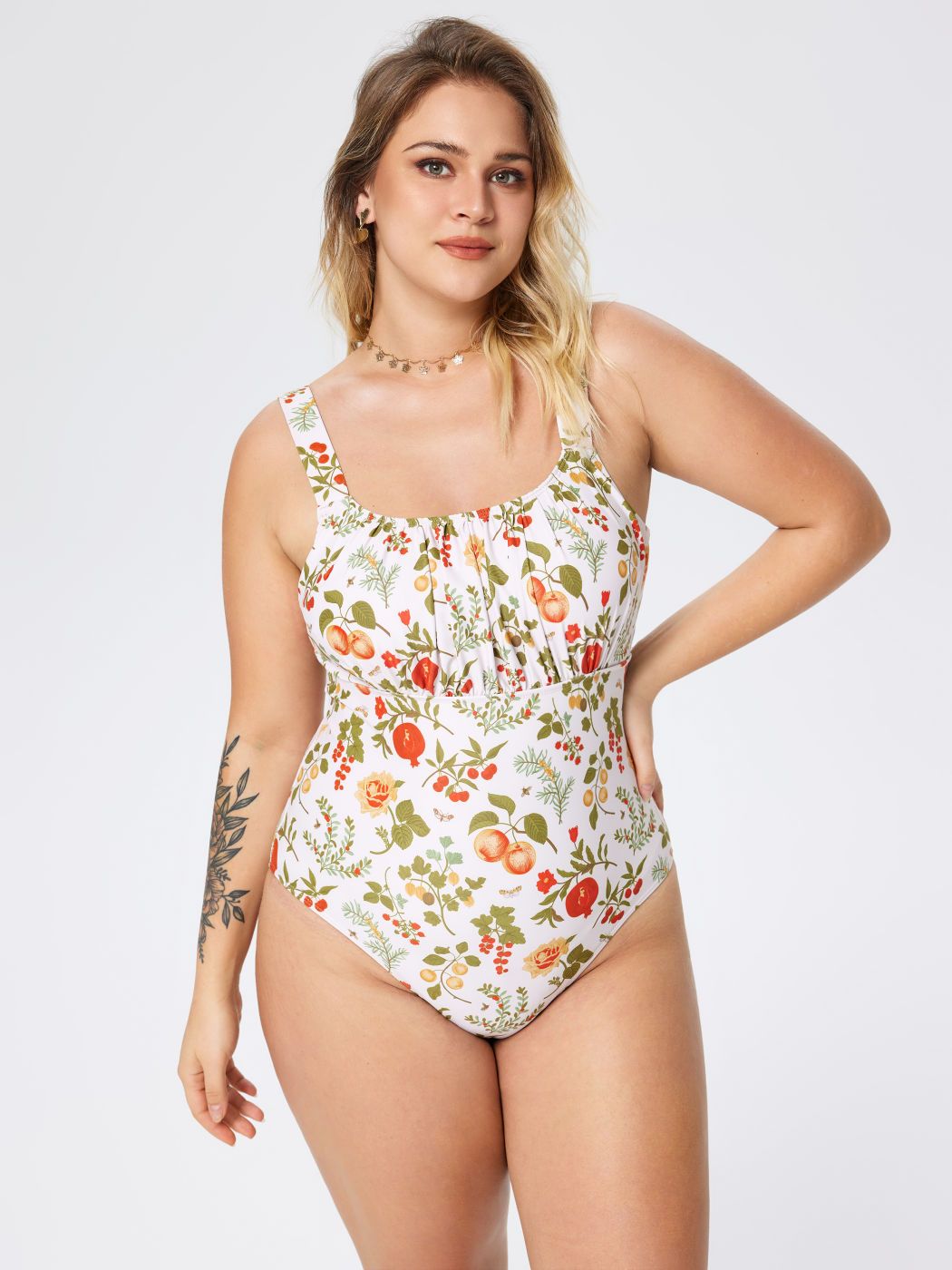 Affordable plus 2024 size swimwear