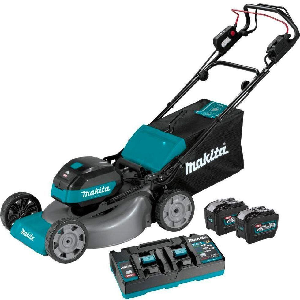 Top battery lawn online mowers