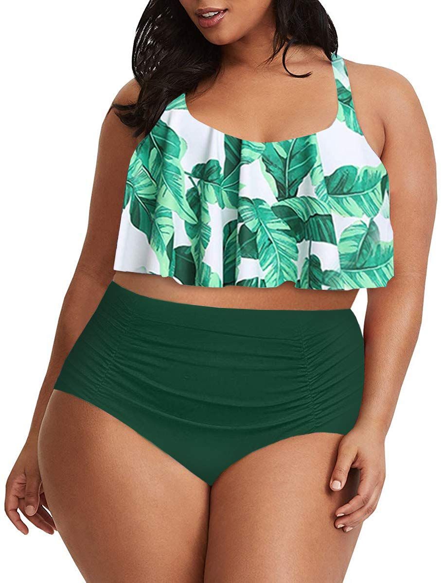 Plus size bathing 2025 suit tops