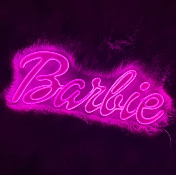 Barbie Neon Sign