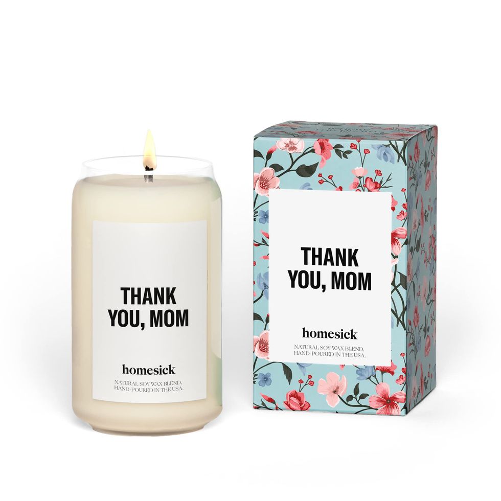 Homesick Premium Scented Candle, Thank You, Mom