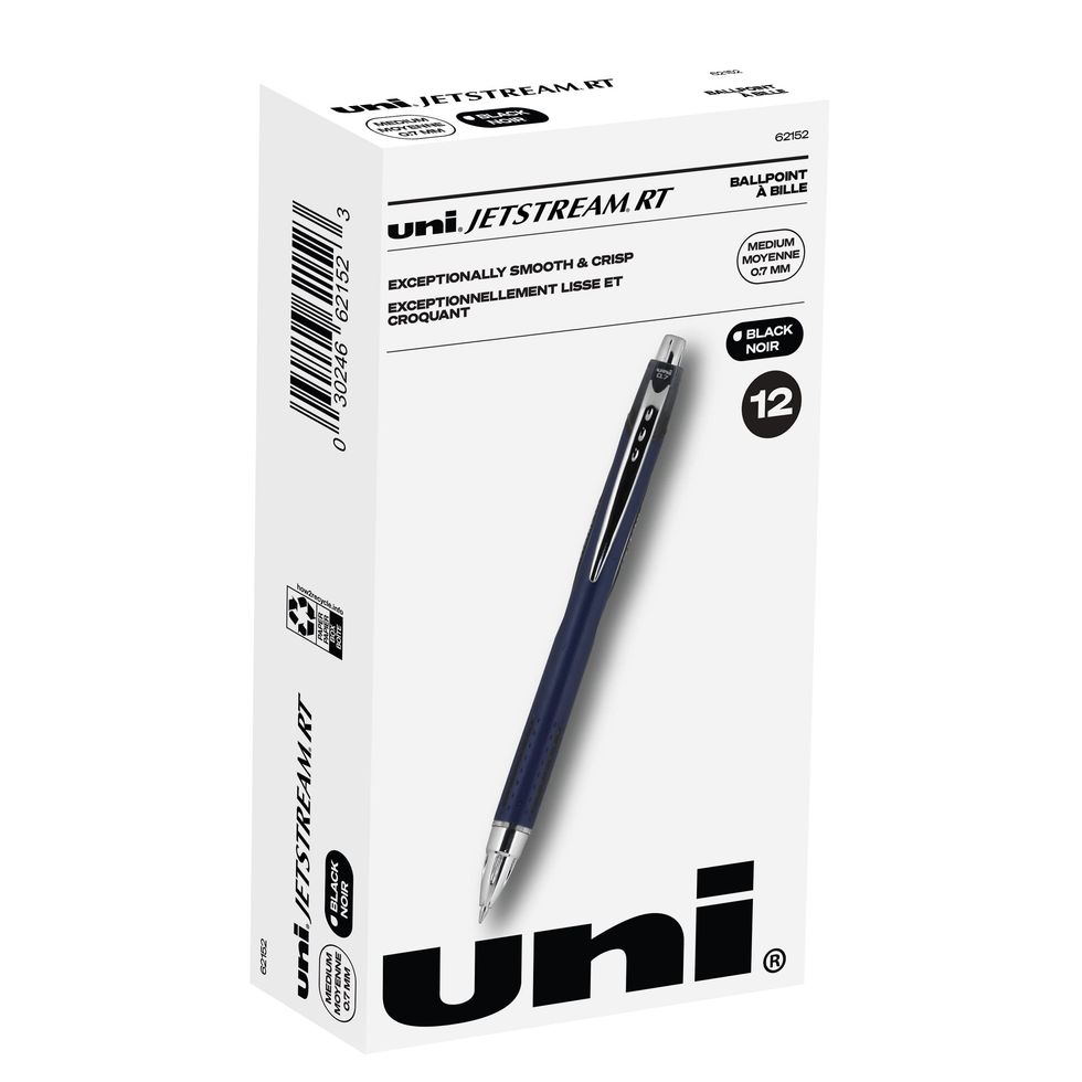 Ballpoint Pens Medium Point 1mm Black Ink Work Pen With Super Soft Grip  Ball Point Pen For Men Women Retractable Office Pens (black Ink, Black-5)