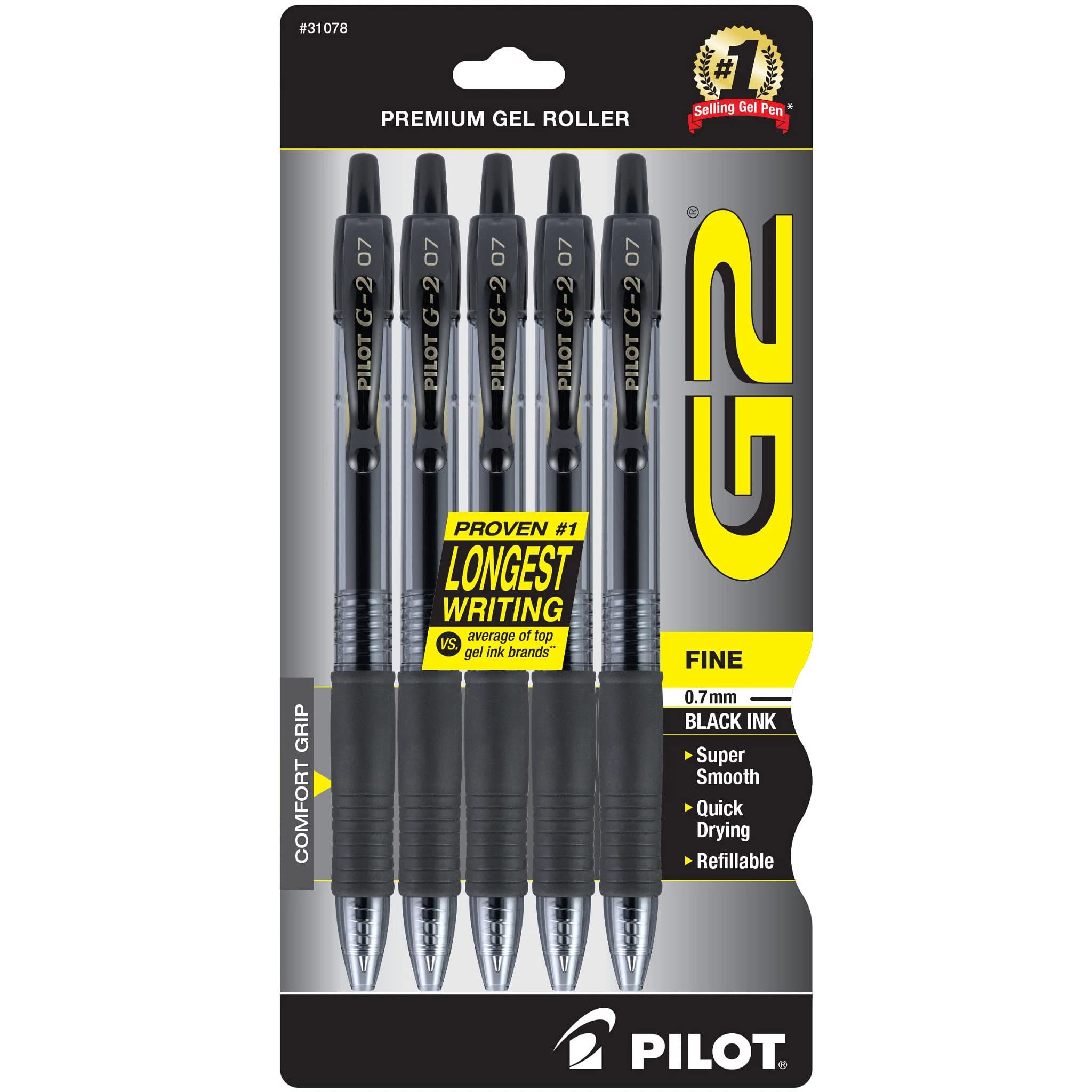 Best gel ink best sale pens