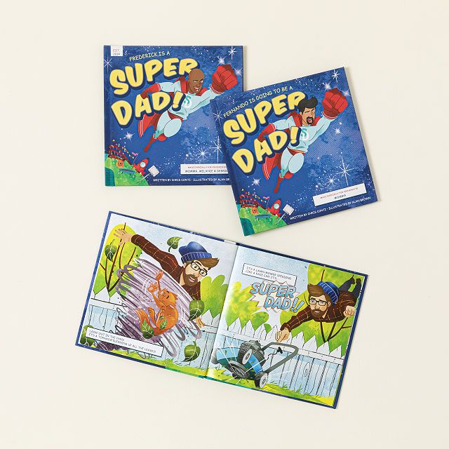 Custom Super Dad Book