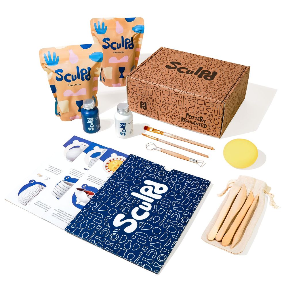 SCULPD Pottery Kit for Two