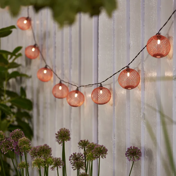 Mesh Solar String Lights