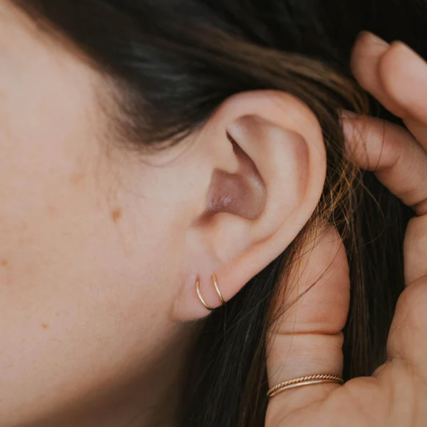 Tiny Twist Earrings