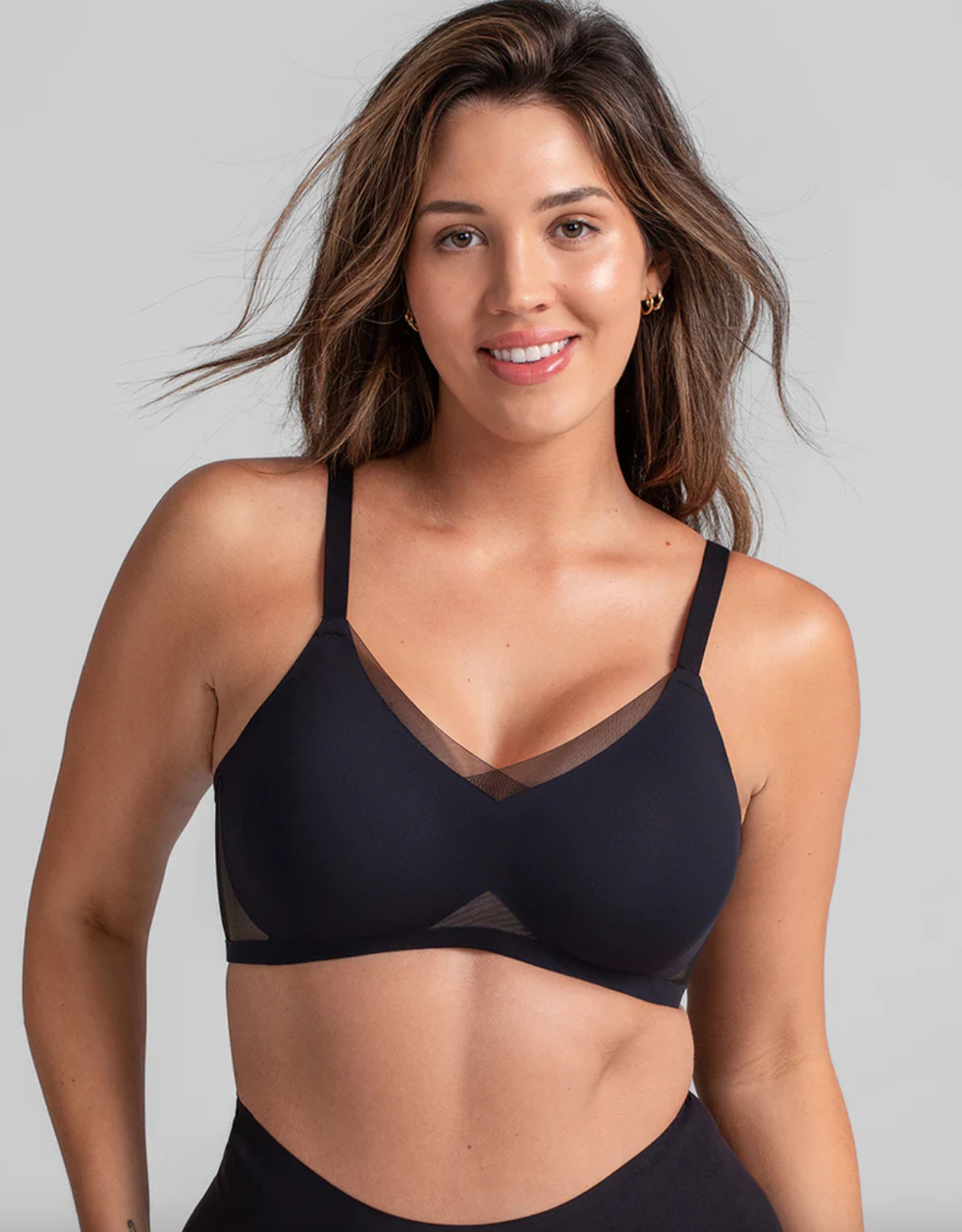 Super Breathable Full Coverage Wireless Lightly Padded Plus Size