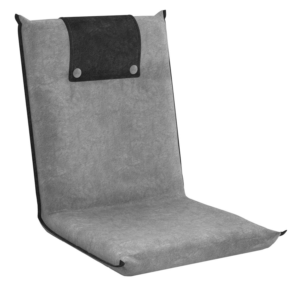 Portable Floor Chair with Back Support 