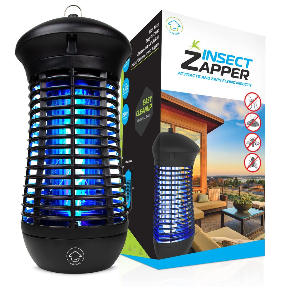 Hoont Electric Fly Zapper Trap - 6000 Sq. Ft Coverage, Black, , Insect