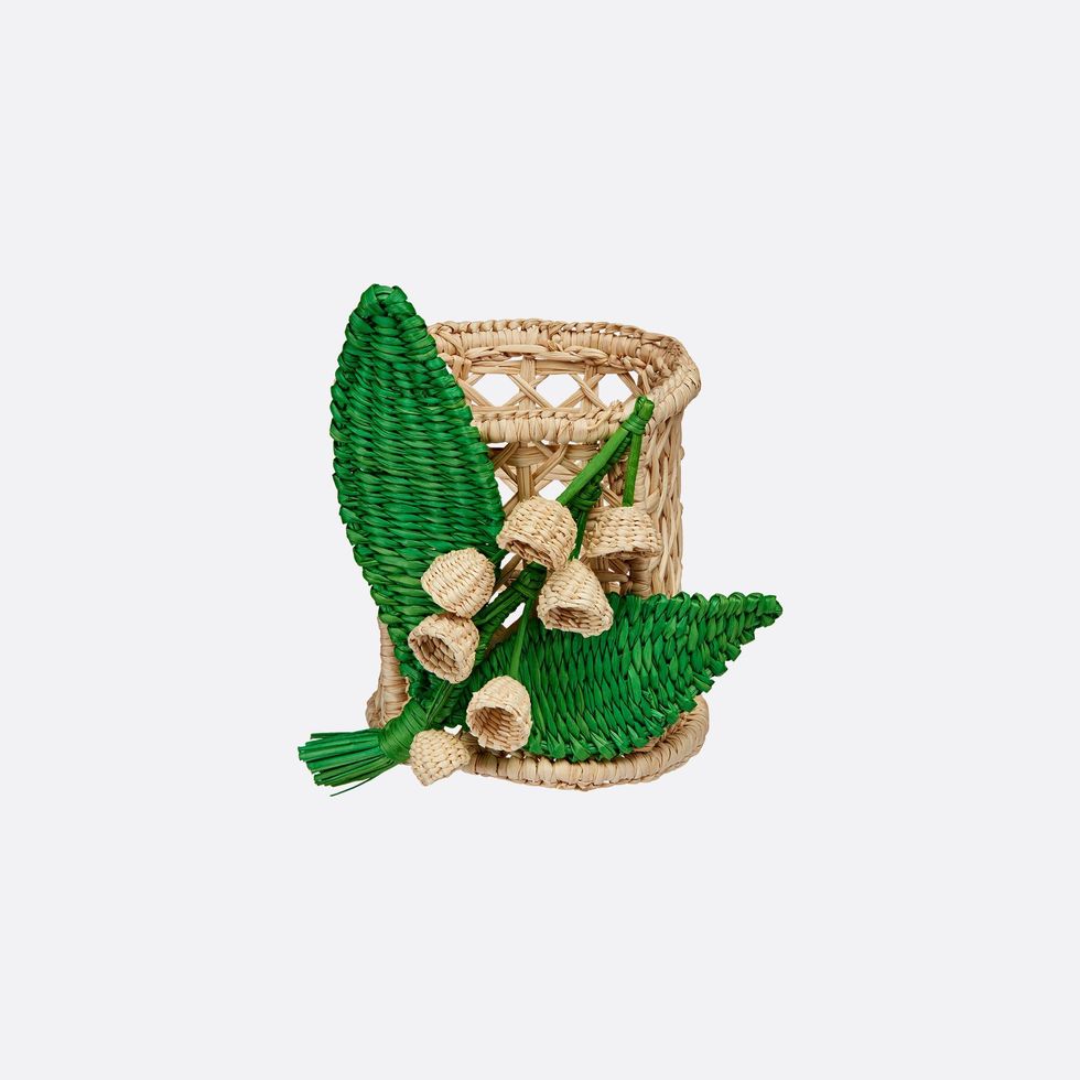 Napkin Ring, Green, New Lily of the Valley