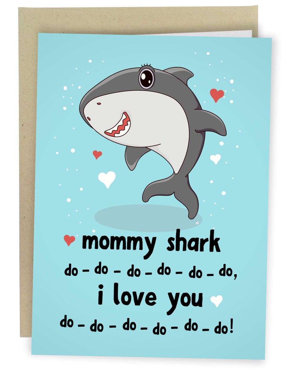 Mommy Shark Card