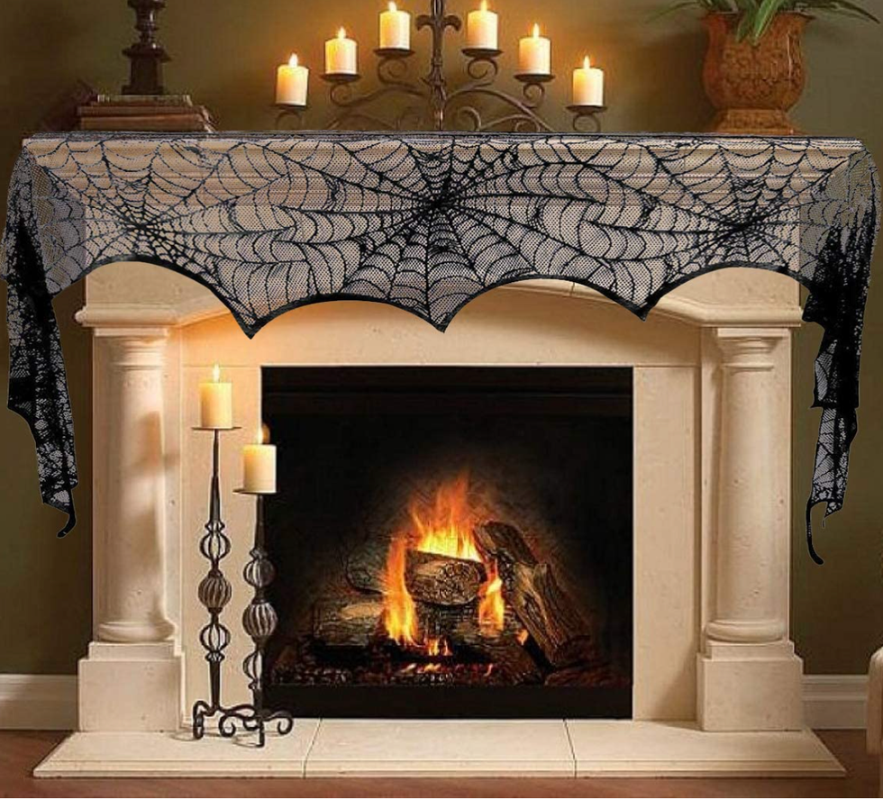 Black Lace Spiderweb