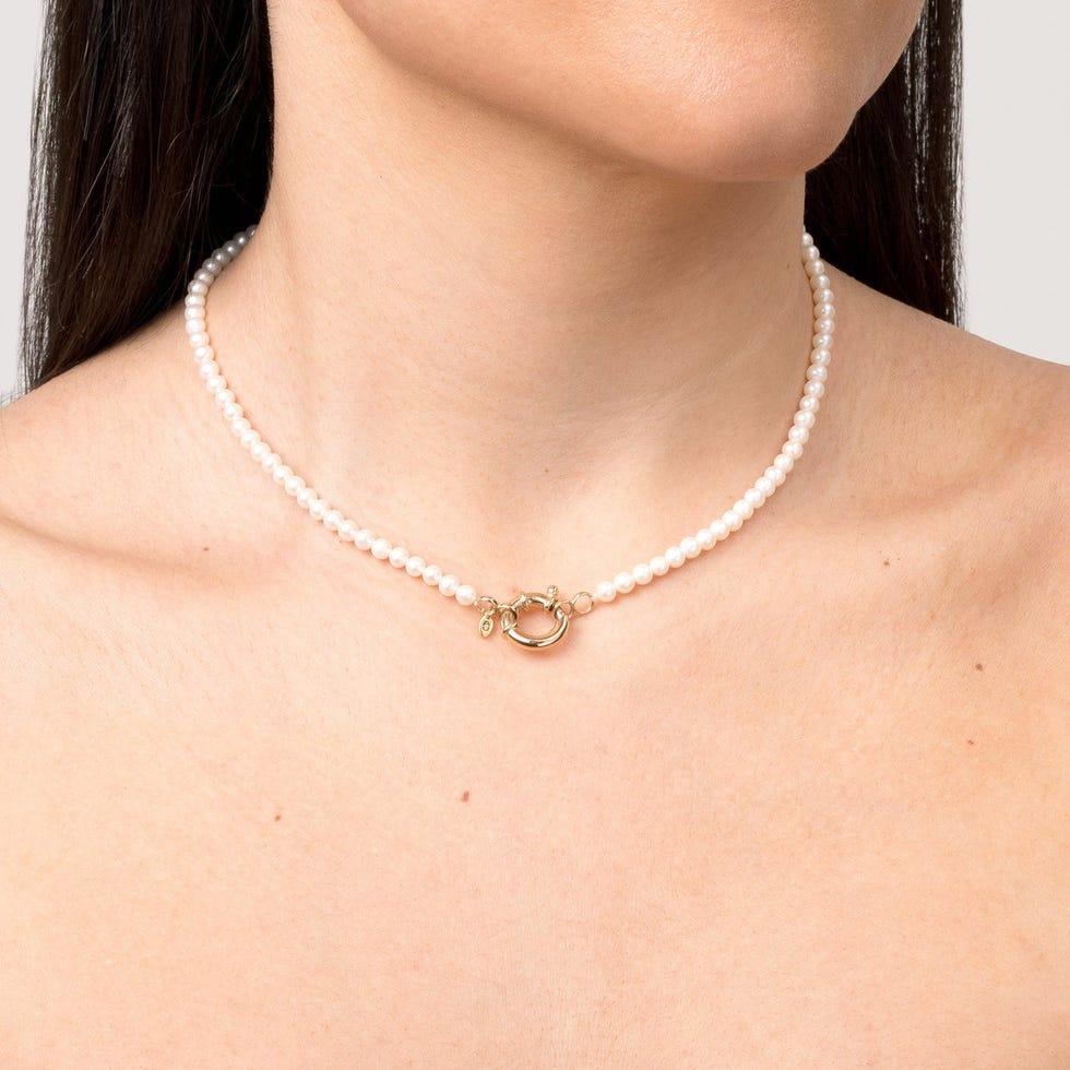 Pearl Aura Beaded Necklace Pearl Aura Beaded Necklace
