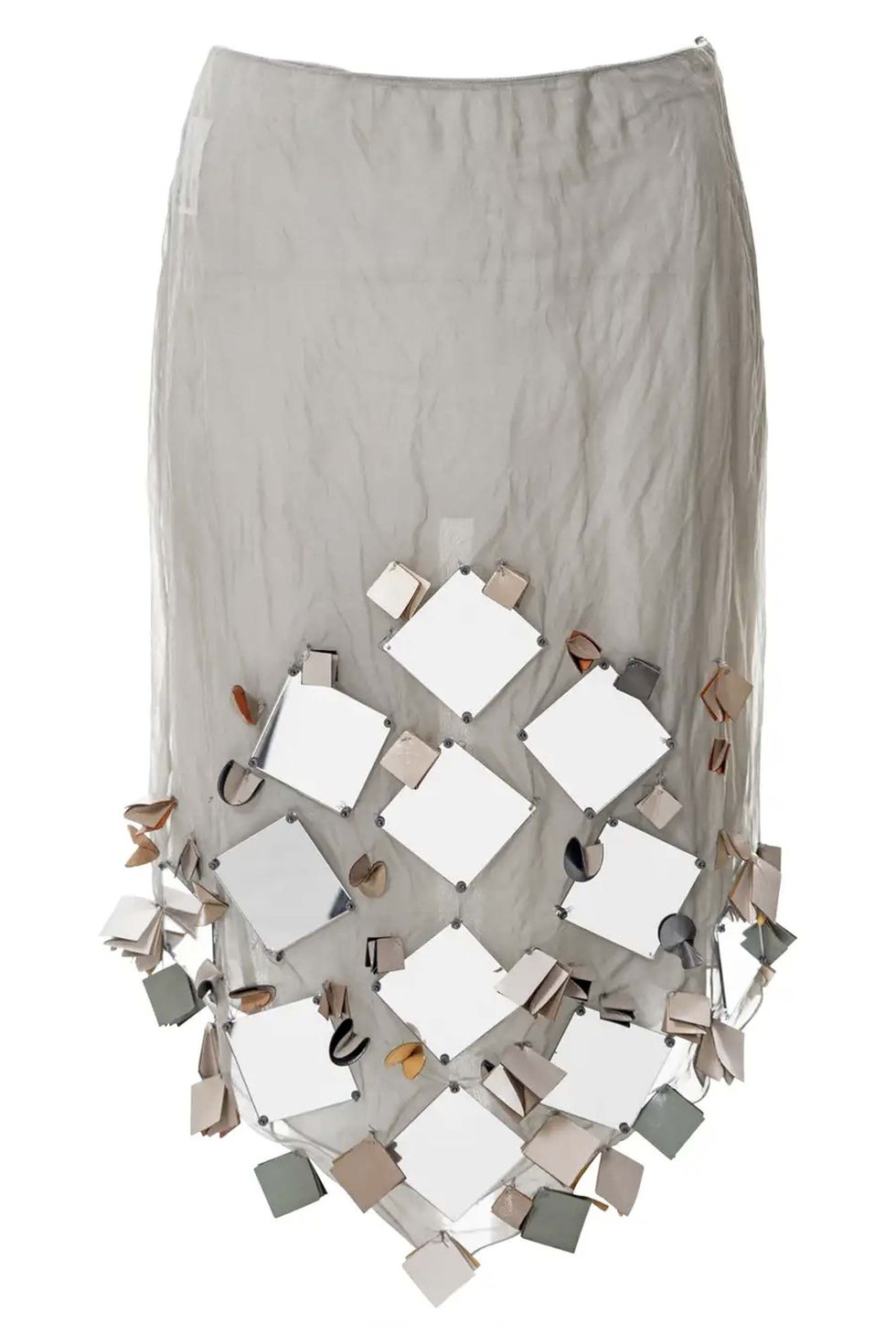 Mirrored skirt, spring/summer 1999