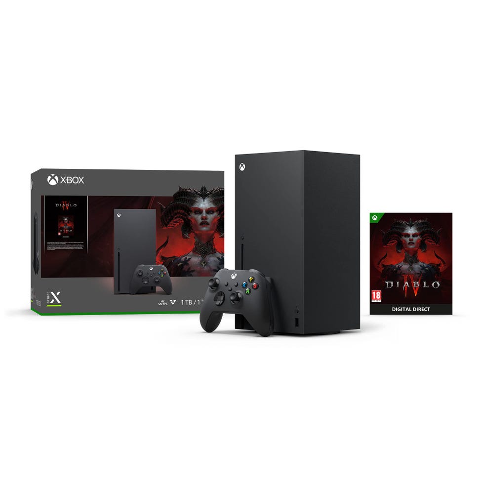 Paquete Xbox Series X y Diablo IV