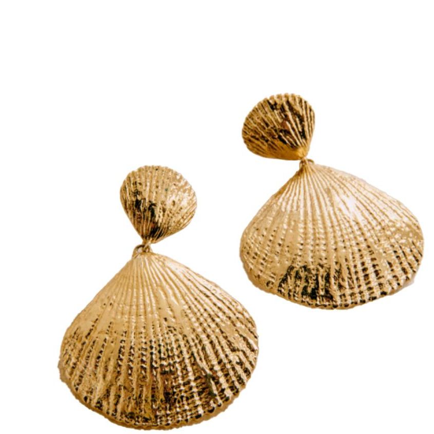 'Naïa' Gold-plated Earrings