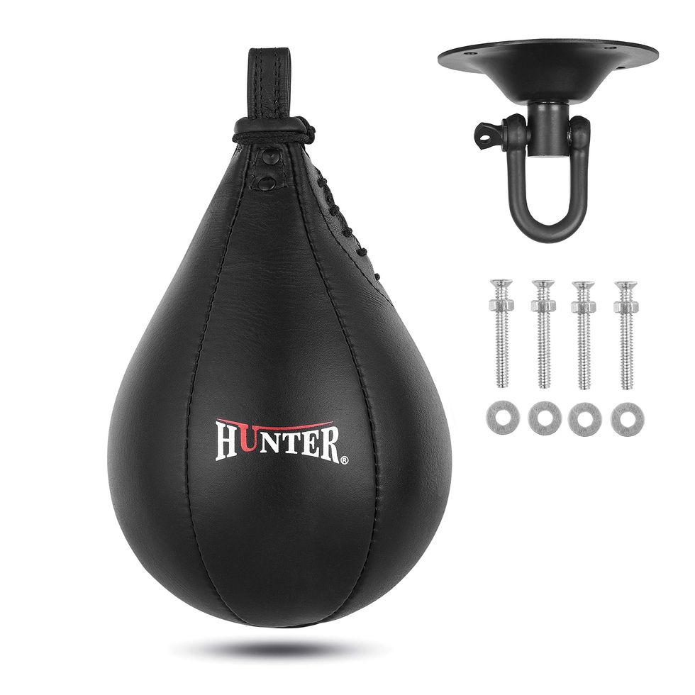 Speed Ball Boxing Cow Hide Leather MMA Speed Bag