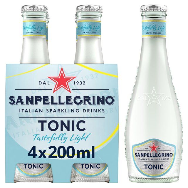 San Pellegrino Light Tonic Water 4 x 200ml