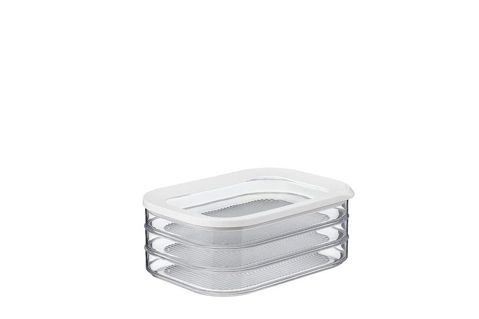 HapiLeap Plastic Storage Bins with Lid, Stackable Storage