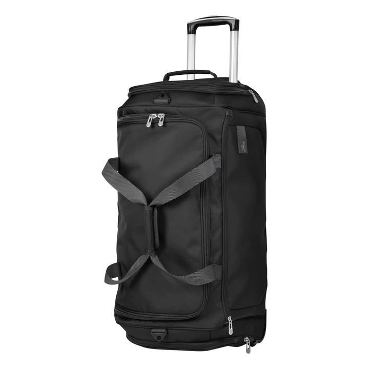 Lavie Sport Lino Wheel Duffle Bag For Travel | 2 Wheel Luggage Bag | Travel Duffle Wheeler