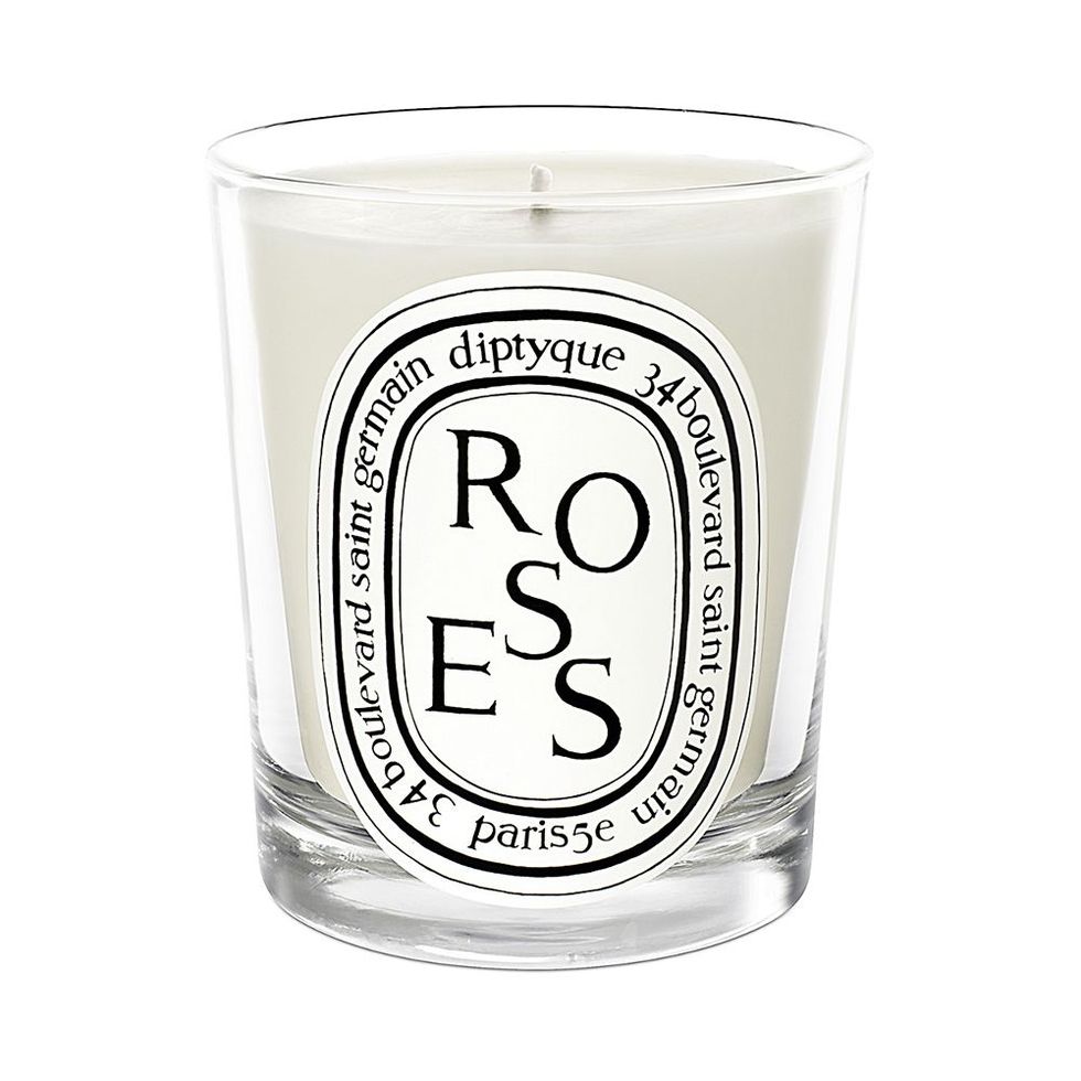 Roses candle 