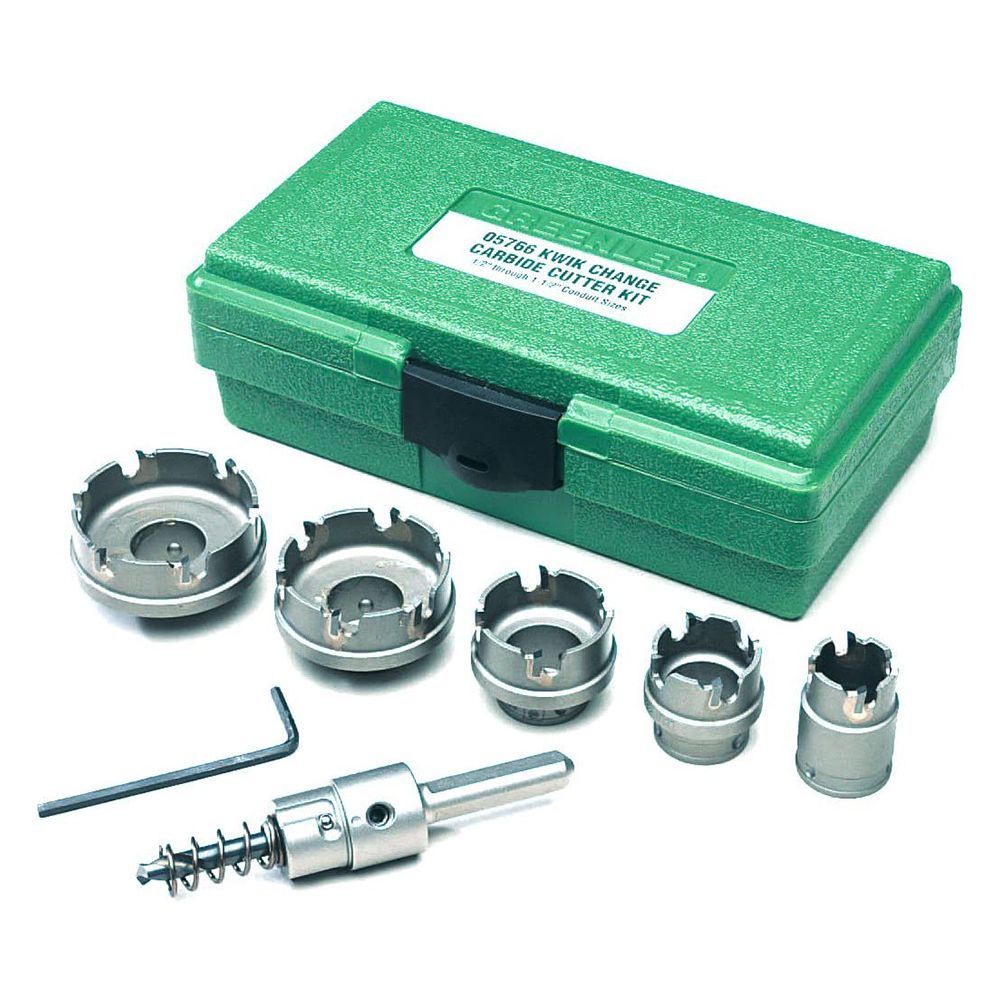 Greenlee hole deals saw kit