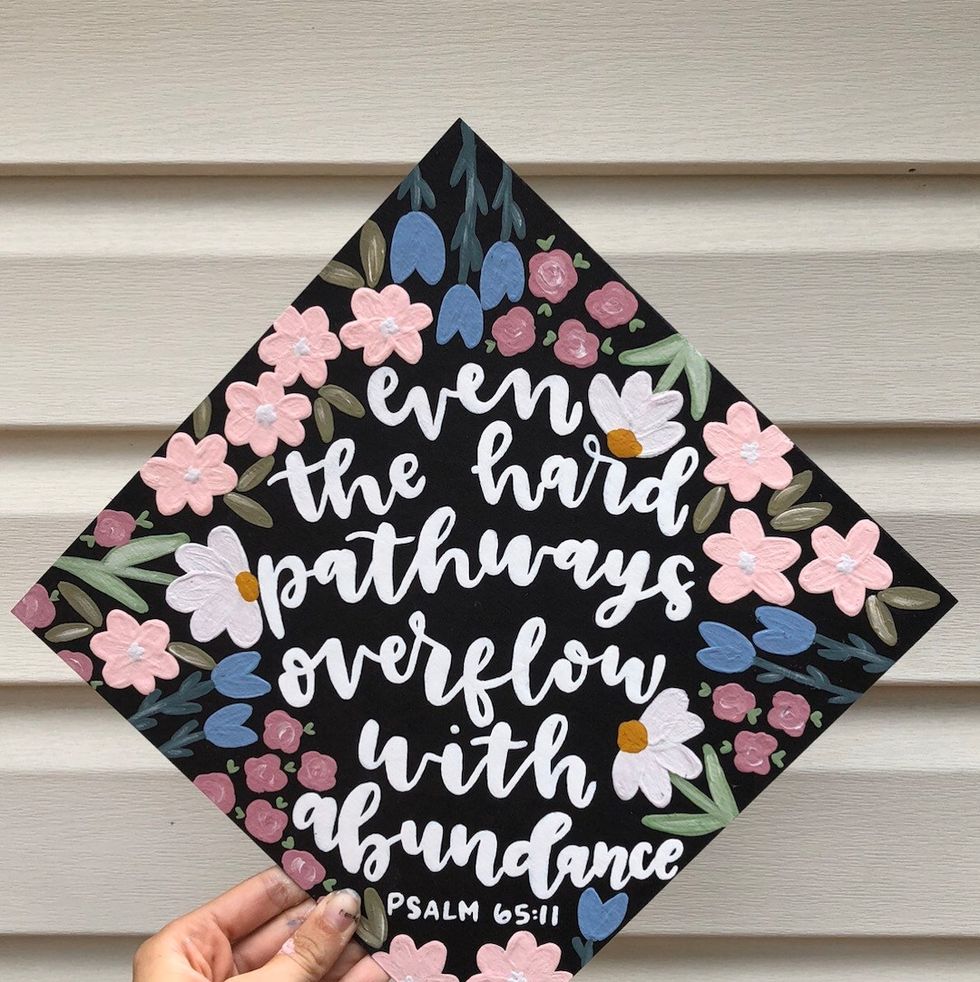 Painted Graduation Cap