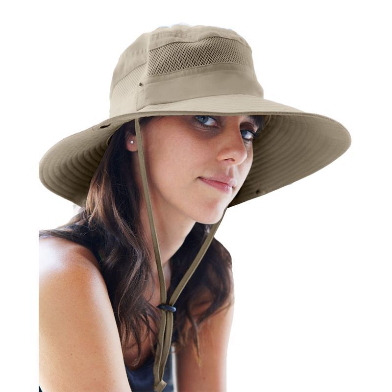 Palmyth Sun Protection Safari Hats Mosquito Net Mesh Bucket Hats