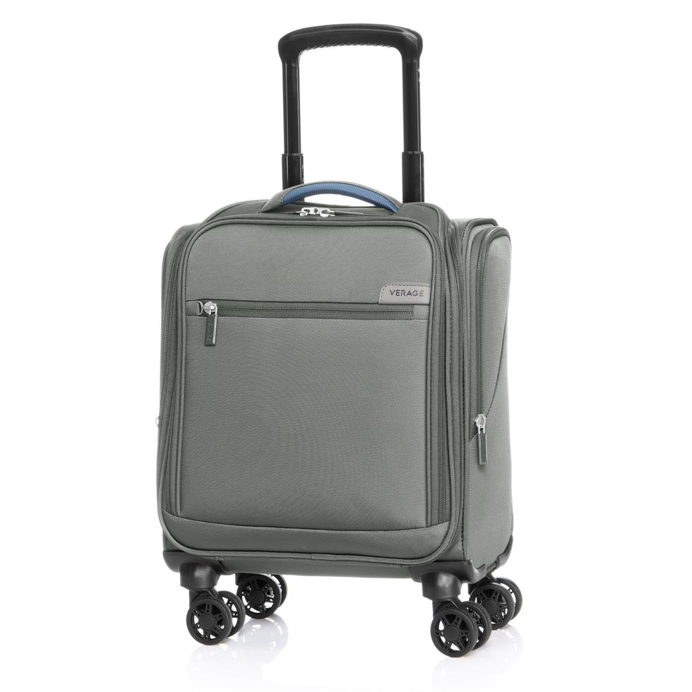 Spinner Carry On Underseat Luggage with USB Port