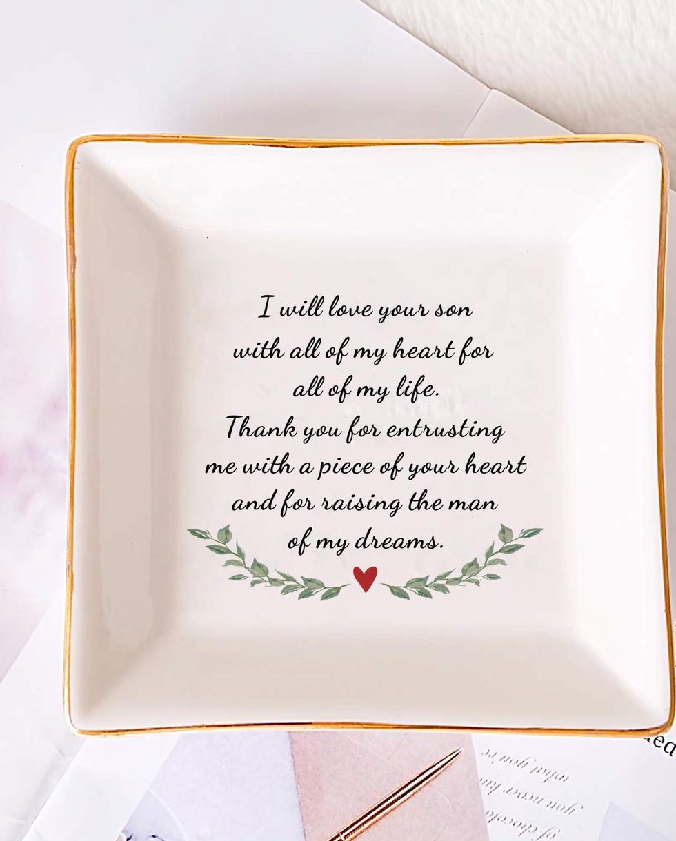 'I Will Love Your Son' Jewelry Dish