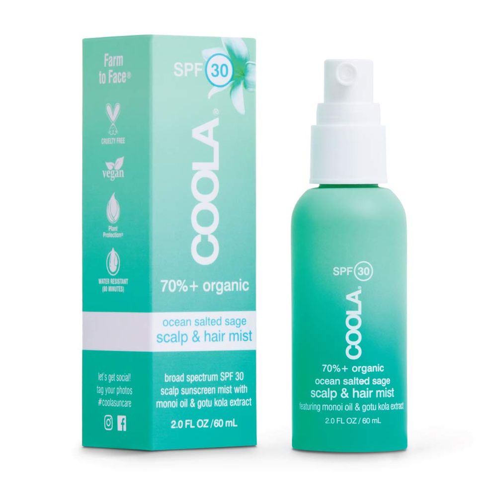 Organic Scalp Spray & Hair Sunscreen Mist with SPF 30