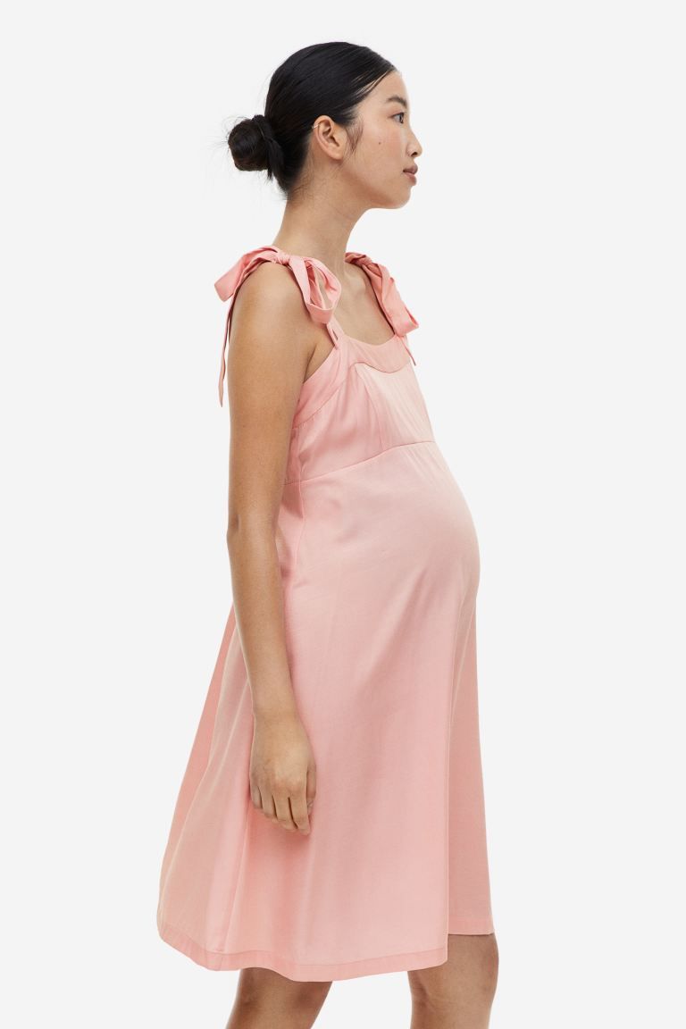 MAMA A-line Pink Dress