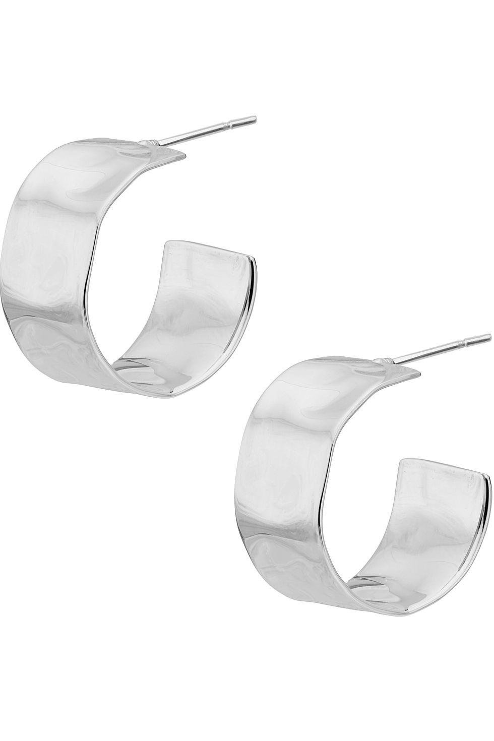 Lv Earrings Hoops Silver Spring