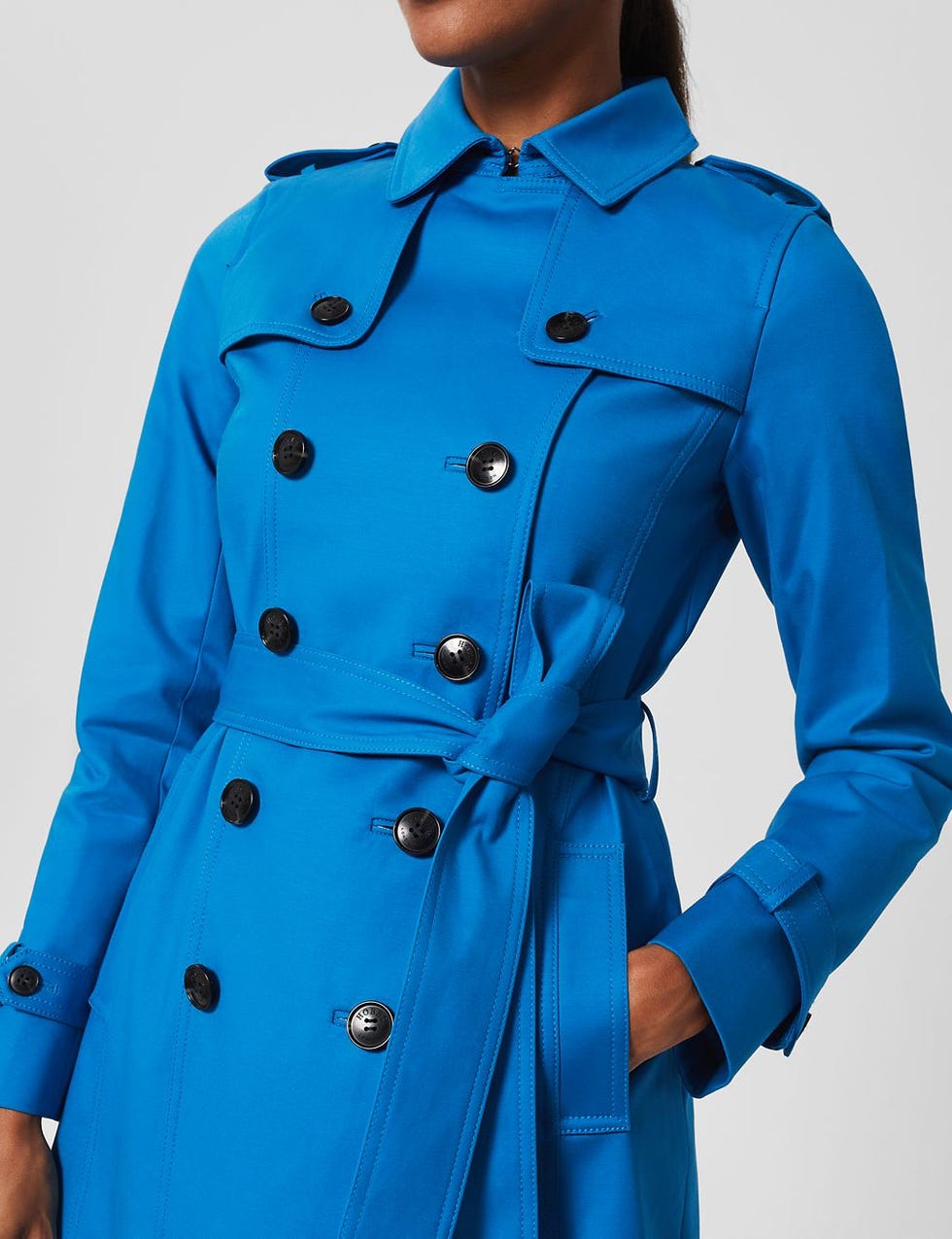Cotton Rich Belted Trench Coat