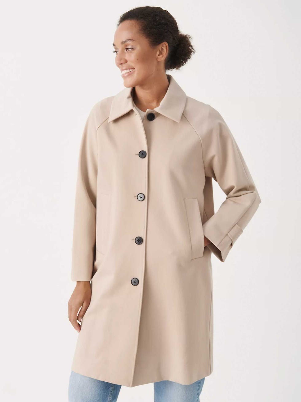 Part Two Ninna RelaxedTrench Coat, Humus
