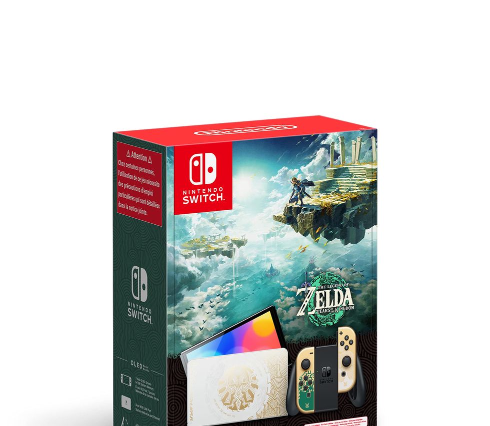 Nintendo Switch (Model OLED) Zelda: Air Mata Kerajaan Edisi Terbatas